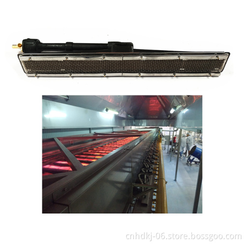 Top Red-Ray catalyst Industrial Infrared Lpg heater for food baking line